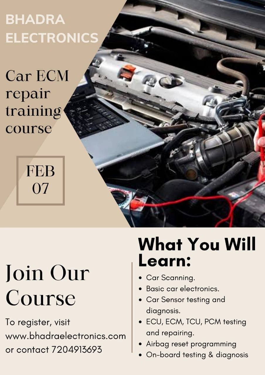 Automotive Car ECM Repair Training Course